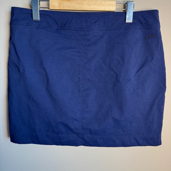 AVIA‎ Women's Large Athletic Performance Golf Skort Navy Tennis Sporty Pockets - Picture 4 of 13